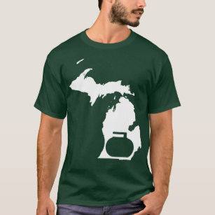 Curling  Michigan T-Shirt