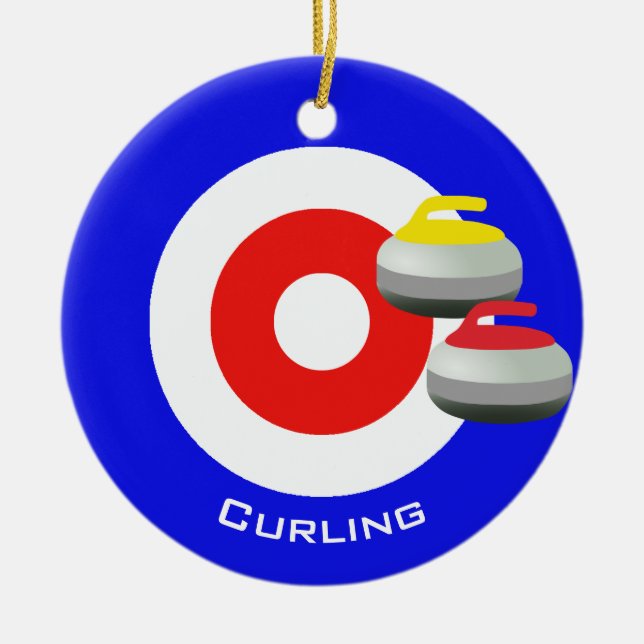 Curling Ornament (Front)