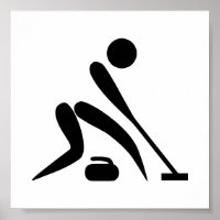 Curling Pictogram