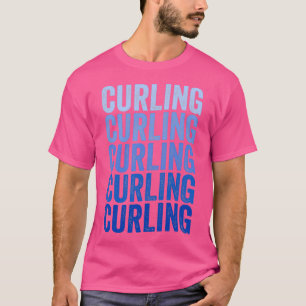 Curling Player Chess On Ice 2 T-Shirt