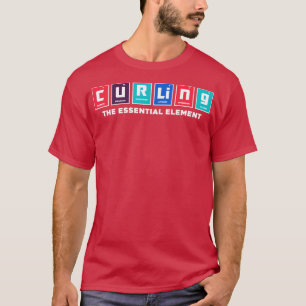 Curling Player Curler Curling The Essential Elemen T-Shirt