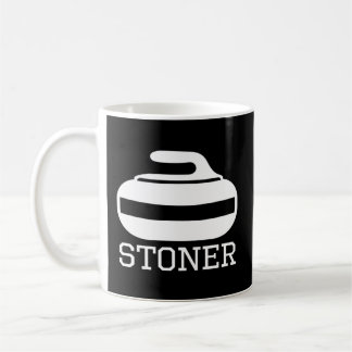 Curling Player Fan Stoner Curling Coffee Mug