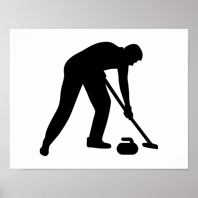 Curling player team poster (Front)
