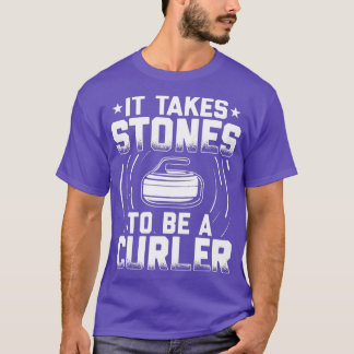 Curling Players Team Ice Sports Winter Gift Idea T-Shirt