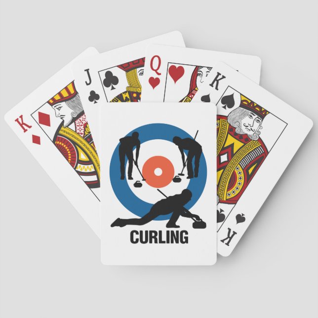 Curling Playing Cards (Back)