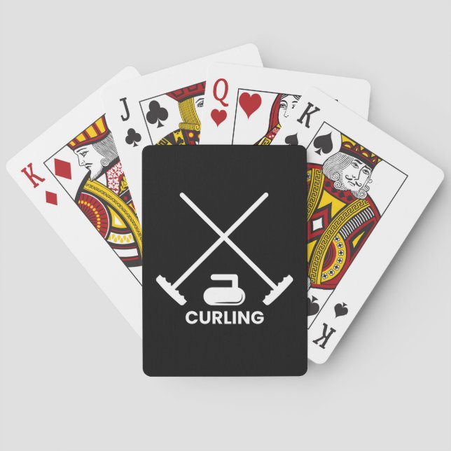 Curling Playing Cards (Back)