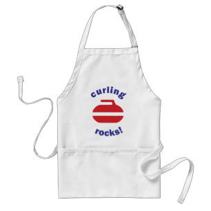 Curling Rocks apron