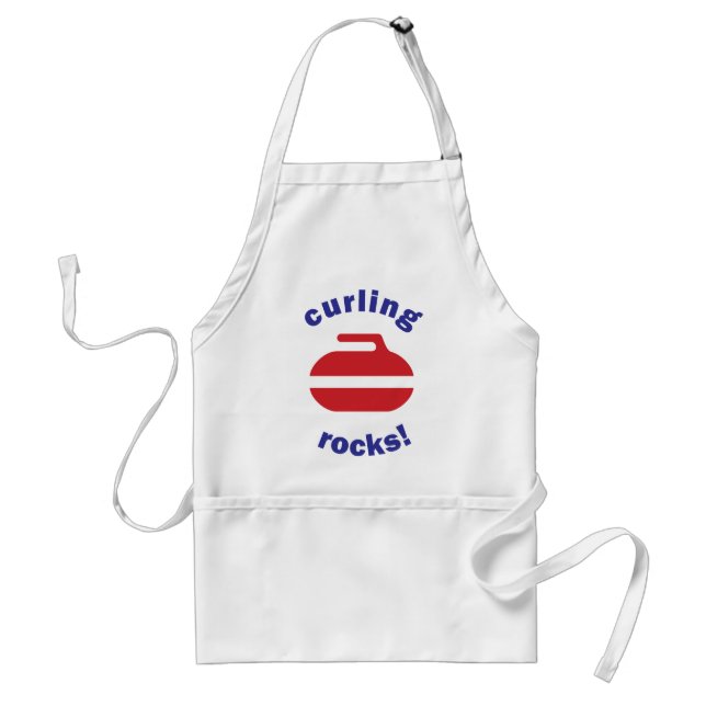 Curling Rocks apron (Front)