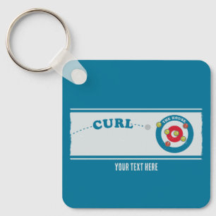 Curling sheet Curling stones Key Ring