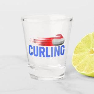 Curling Shot Glass