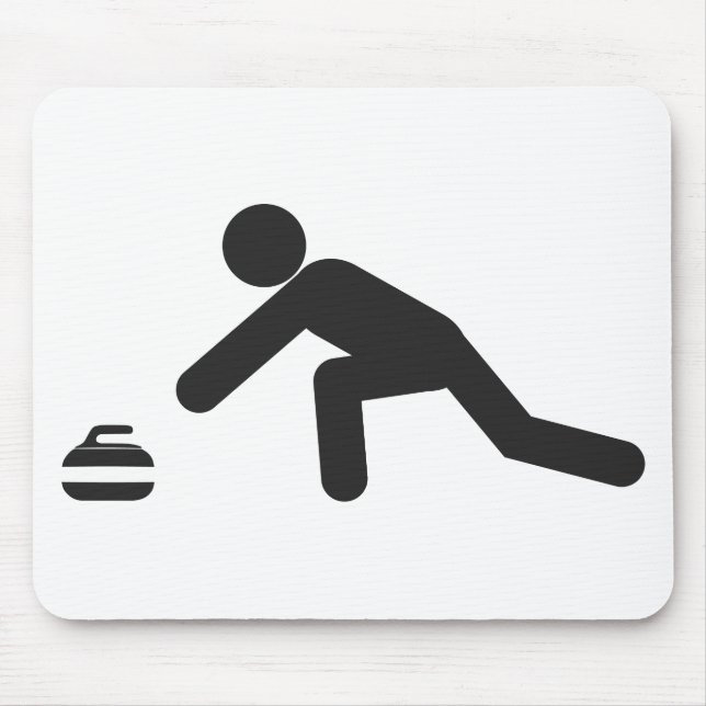 Curling slide mouse mat (Front)