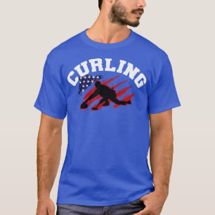 Curling Sports Lover T-Shirt