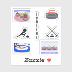 Curling Stickers