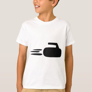 curling stone icon T-Shirt