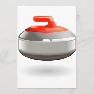 Curling Stone Invitations