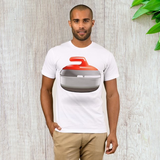 Curling Stone Mens T-Shirt (Creator Uploaded)