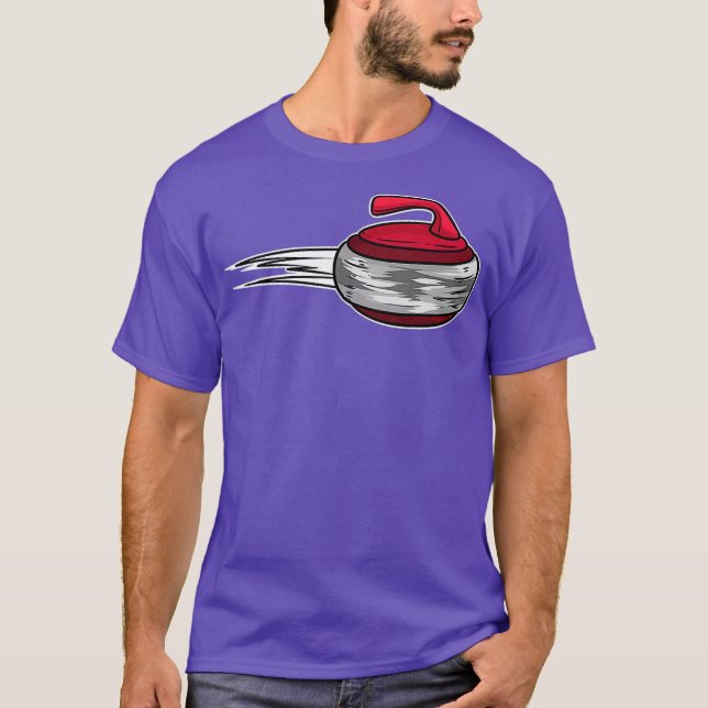 Curling stone T-Shirt (Front)