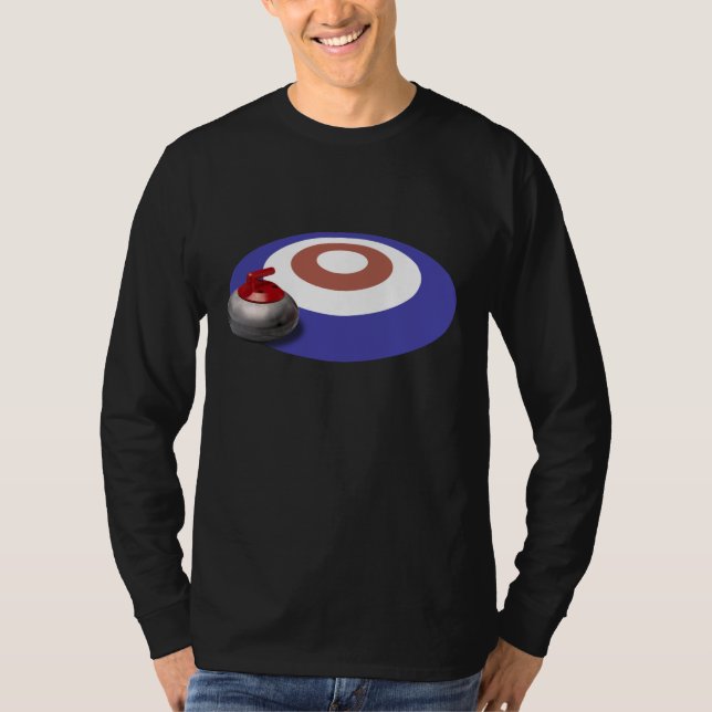 Curling Stone T-Shirt (Front)