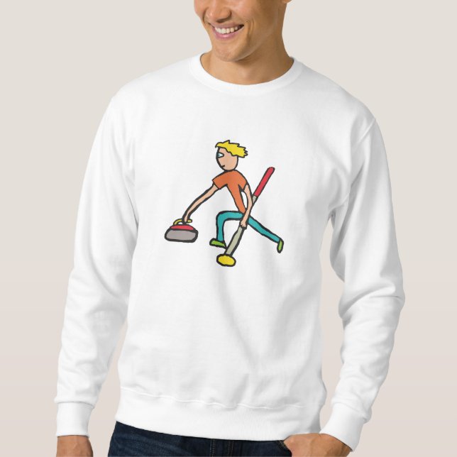 Curling Sweatshirt (Front)