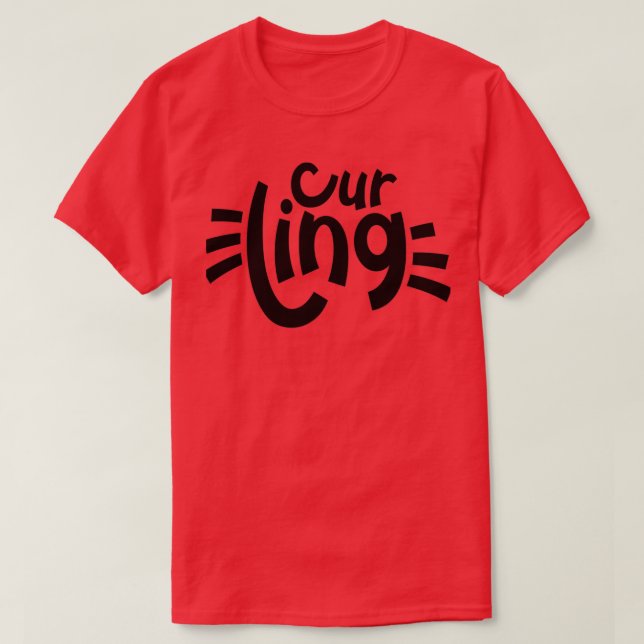Curling Team 1 T-Shirt (Design Front)