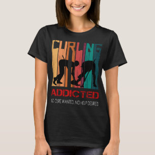 Curling Team Sports Curling Stone Rock Curler T-Shirt