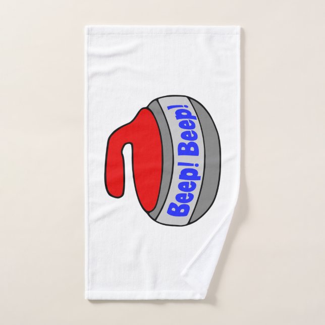 Curling Towel Beep! Beep! (Hand Towel)