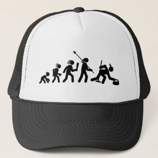 Curling Trucker Hat