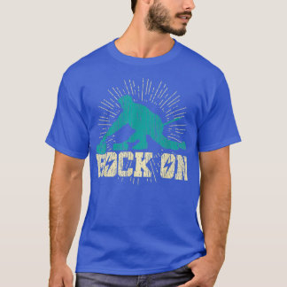 Curling Vintage Rock On Funny Winter Sports Fan Gi T-Shirt