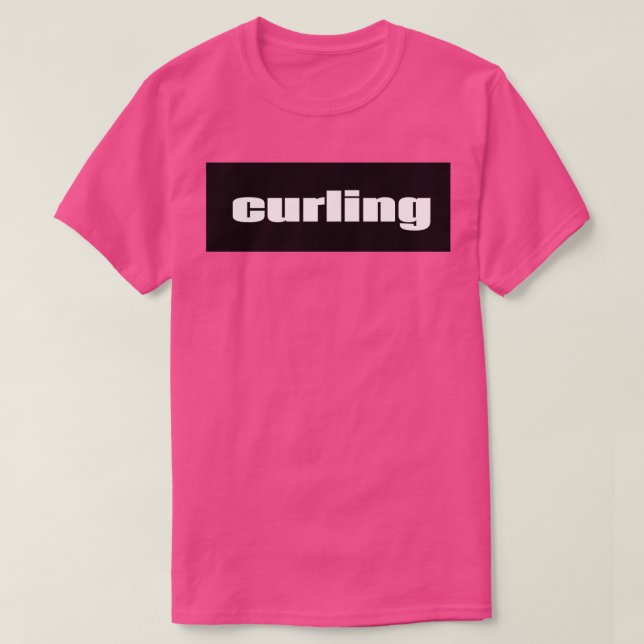 Curling Winter Sports 12 T-Shirt (Design Front)
