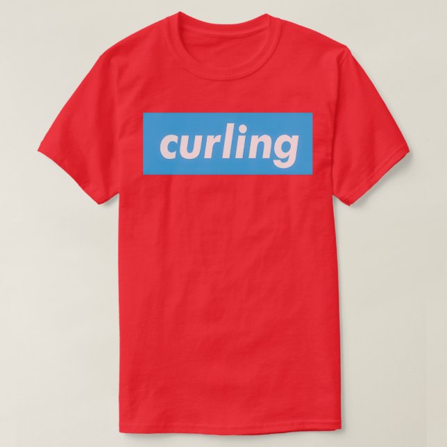Curling Winter Sports 5 T-Shirt (Design Front)