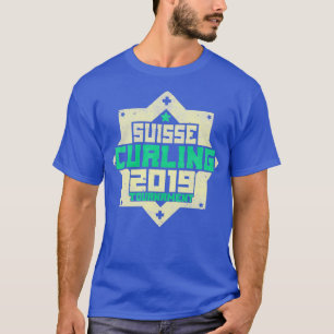 curling winter sports curler game ice sports gift T-Shirt