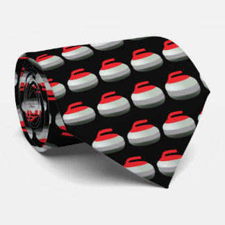 Curling Winter Sports Tie
