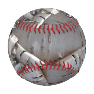 Curly Birch Bark Tree Rustic Baseball