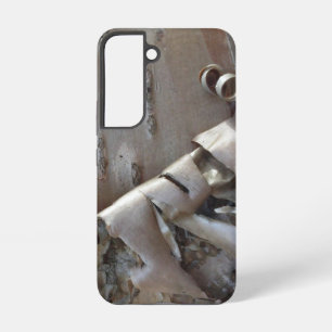 Curly Birch Bark Tree Rustic Samsung Galaxy Case