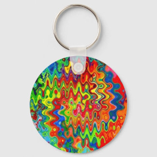 Curly Colours Keychain