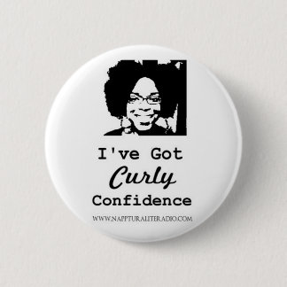 Curly Confidence Button