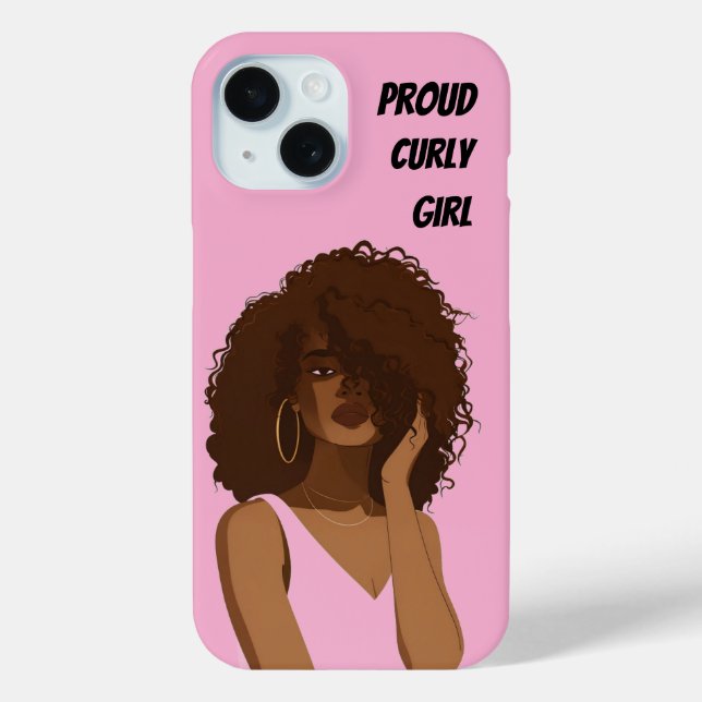 CURLY GIRL Case-Mate iPhone CASE (Back)
