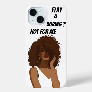 CURLY GIRL iPhone 15 CASE