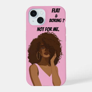 CURLY GIRL iPhone 15 CASE