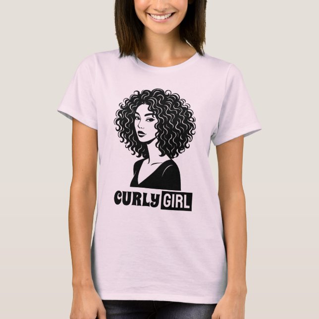 Curly Girl T-Shirt (Front)