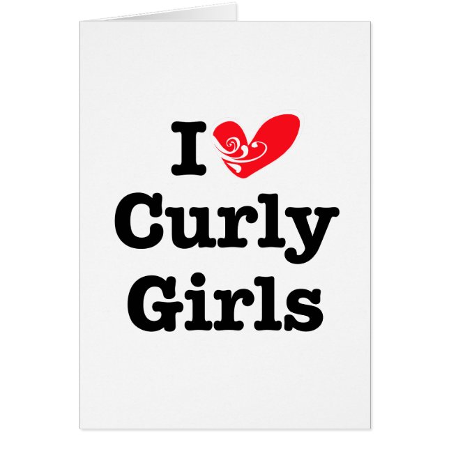 Curly Girls Love (Front)