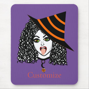 Curly-haired Witch Thunder_Cove Mouse Mat