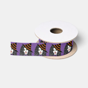 Curly-haired Witch Thunder_Cove Satin Ribbon