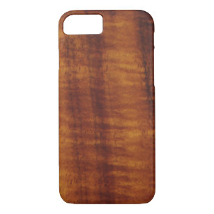 Curly Hawaiian Koa Wood Style Case-Mate iPhone Case