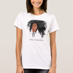Curly is Beautiful! T-Shirt