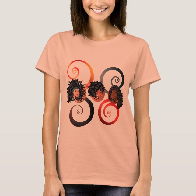 CURLZ “THE TRIAD” T-Shirt (Front)