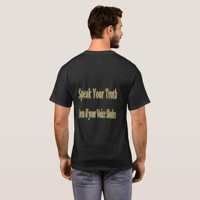 Curmudgeon, for the outspoken one T-Shirt (Back Full)