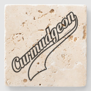 Curmudgeon Stone Coaster
