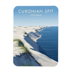 Curonian Spit Lithuania Travel Magnet