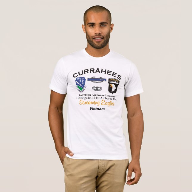 Currahee T-Shirt #5 Logo (Front Full)